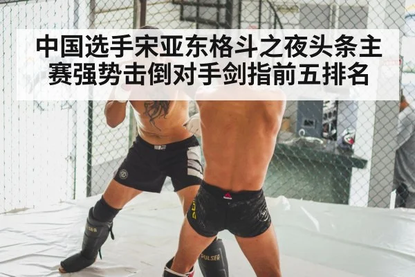 MMA knockout punch